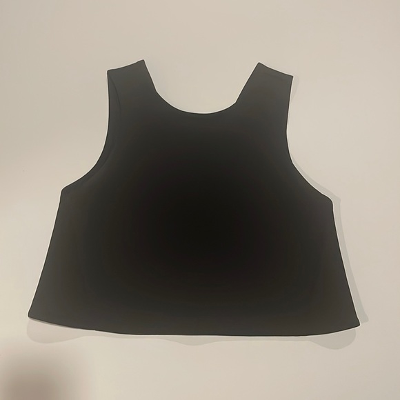 Club Monaco Black Crop Top - Picture 3 of 12